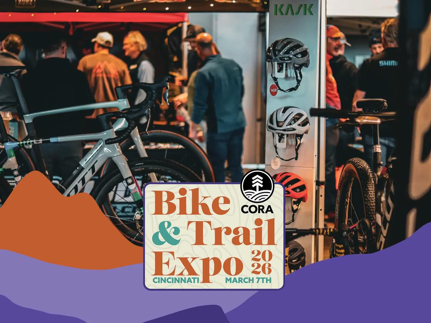 Who else is attending the @coratrails Bike & Trails Expo this weekend in Cincinnati? If so, look for us floating around! We’d love to see you and say hi!