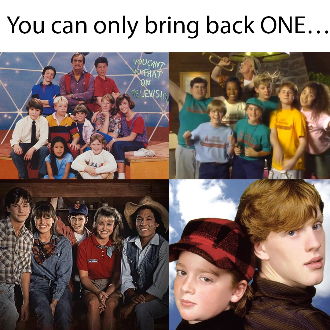 If you grew up on 80’s and 90’s Nickelodeon, which one would YOU bring back??
