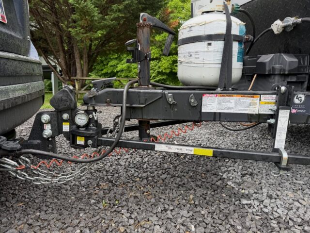 One of our best upgrades has been the @weighsafe TrueTow Weight Distribution hitch, which calculates your ideal weight distribution based on your vehicle size, trailer size, and tongue weight. The result is a super smooth and SAFE tow.

Find out more on our channel and visit weigh-safe.com to get your TrueTow hitch. Make sure you use promo code ADVENTURE for 10% off your order!