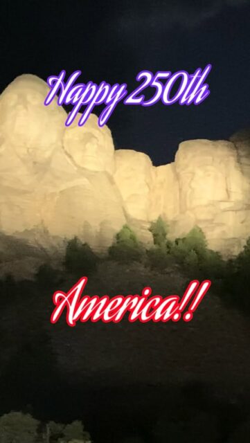 One of our biggest joys is being able to travel across this beautiful country and see so many different landmarks. 🇺🇸

Happy 250th Birthday, America!!