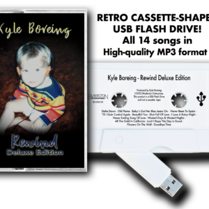 Rewind (Deluxe Edition) Cassette-shaped USB Drive